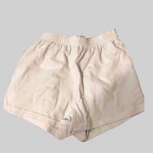 White Soffe Shorts